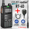 Radtel RT-4D DMR Radio Digital Walkie Talkie Dual Mode Analog Two Way Radio Dual Time Slot Ham Radio 1024 Channels