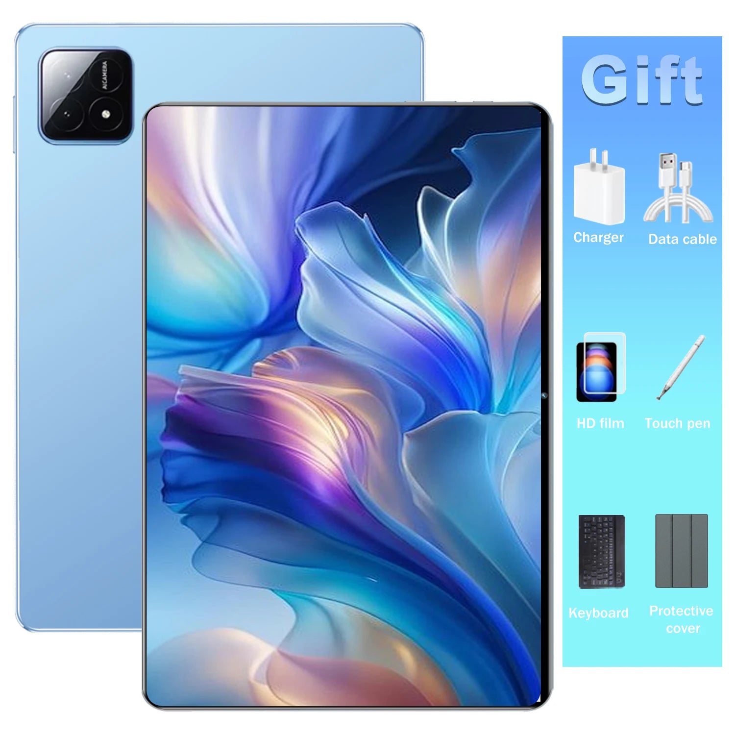 2026 10.36Inch Tablet Android 16GB RAM 1TB ROM 16MP 32MP Android 13.0 20000mAh 14 core 5G Dual SIM Bluetooth WiFi GPS Global Version