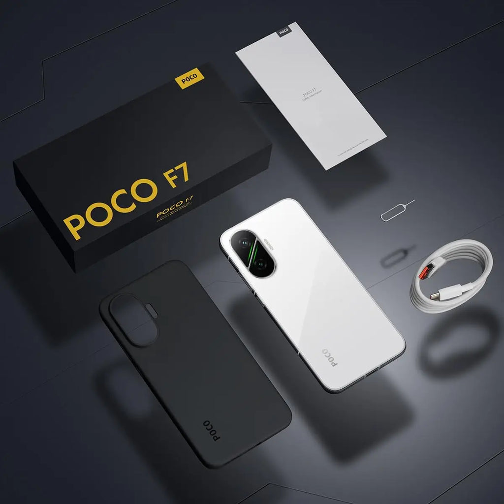 NEW POCO F7 5G European Version Smartphone Snapdragon® 8s Gen 4 6500mAh Battery 6.83" 1.5K 120Hz AMOLED 50MP Camera OIS NFC