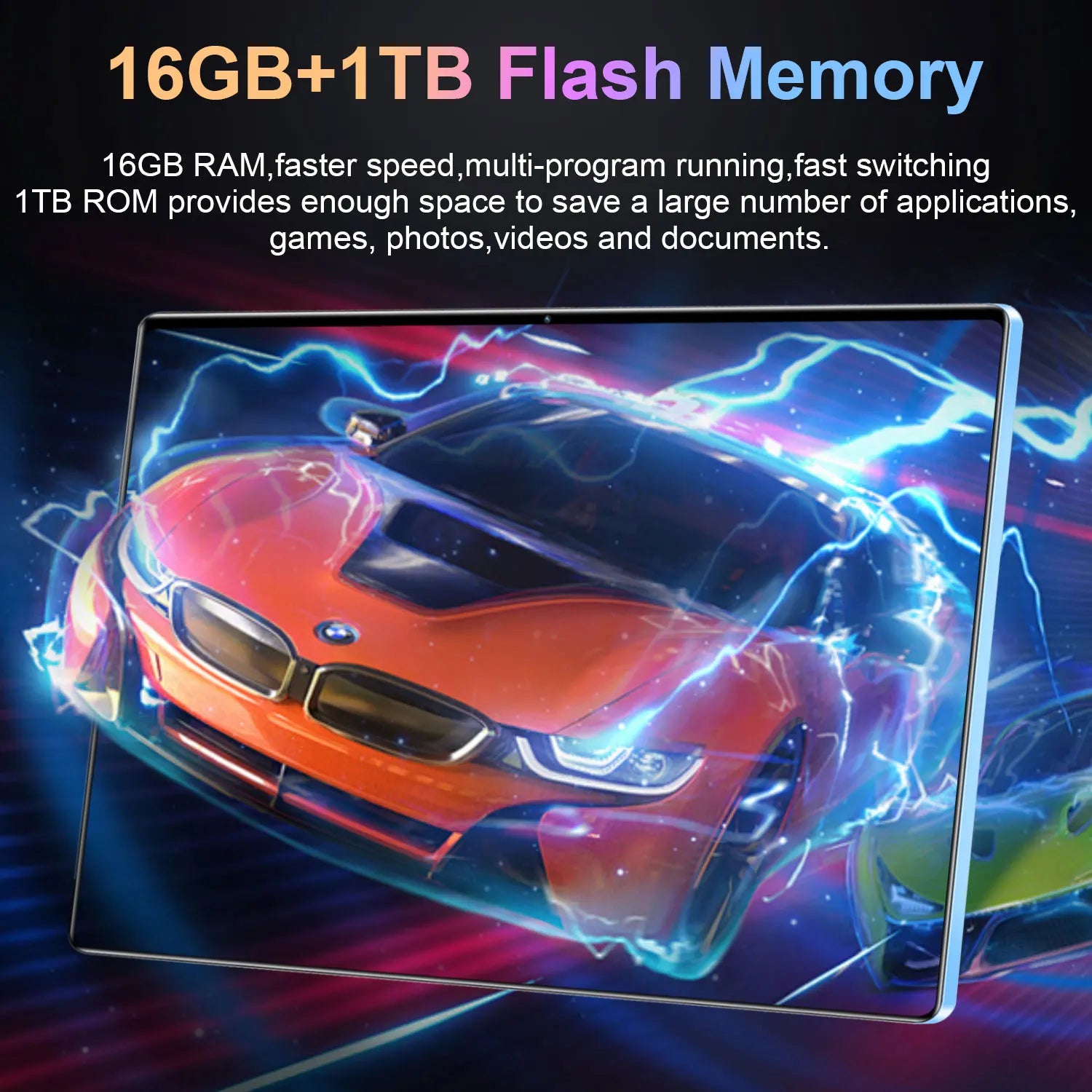 5G 2026 Global New 10.36 inch tablet Android 13 16GB 1TB 20000mAh 4K HD 5G WIFI Bluetooth WPS tablets