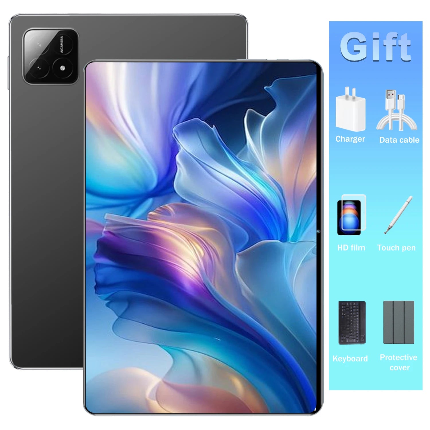 2026 10.36Inch Tablet Android 16GB RAM 1TB ROM 16MP 32MP Android 13.0 20000mAh 14 core 5G Dual SIM Bluetooth WiFi GPS Global Version
