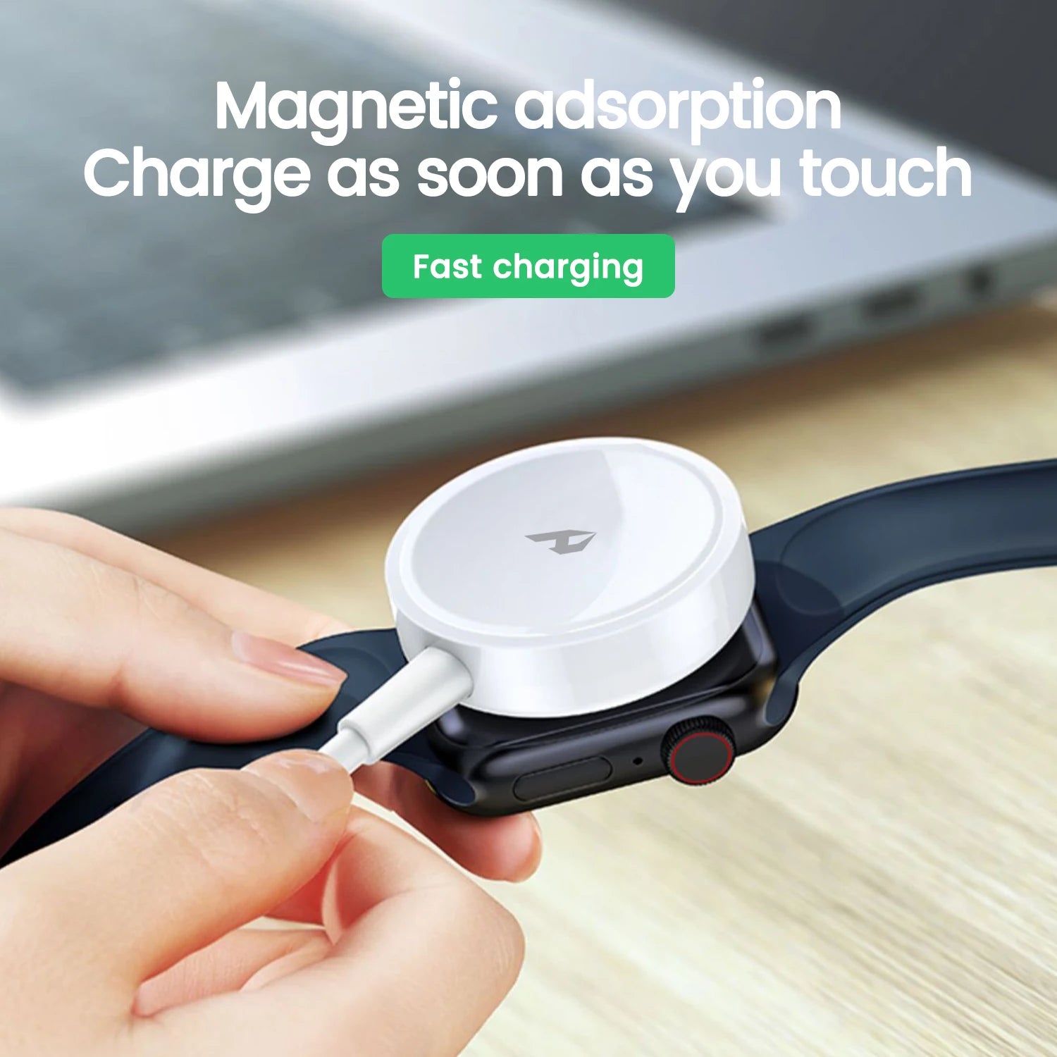 2 in 1 Magnetic Charger Apple Watch + Lightning Usb-A 10W
