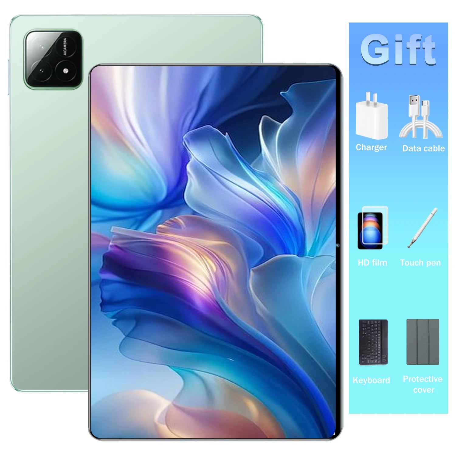 2026 10.36Inch Tablet Android 16GB RAM 1TB ROM 16MP 32MP Android 13.0 20000mAh 14 core 5G Dual SIM Bluetooth WiFi GPS Global Version
