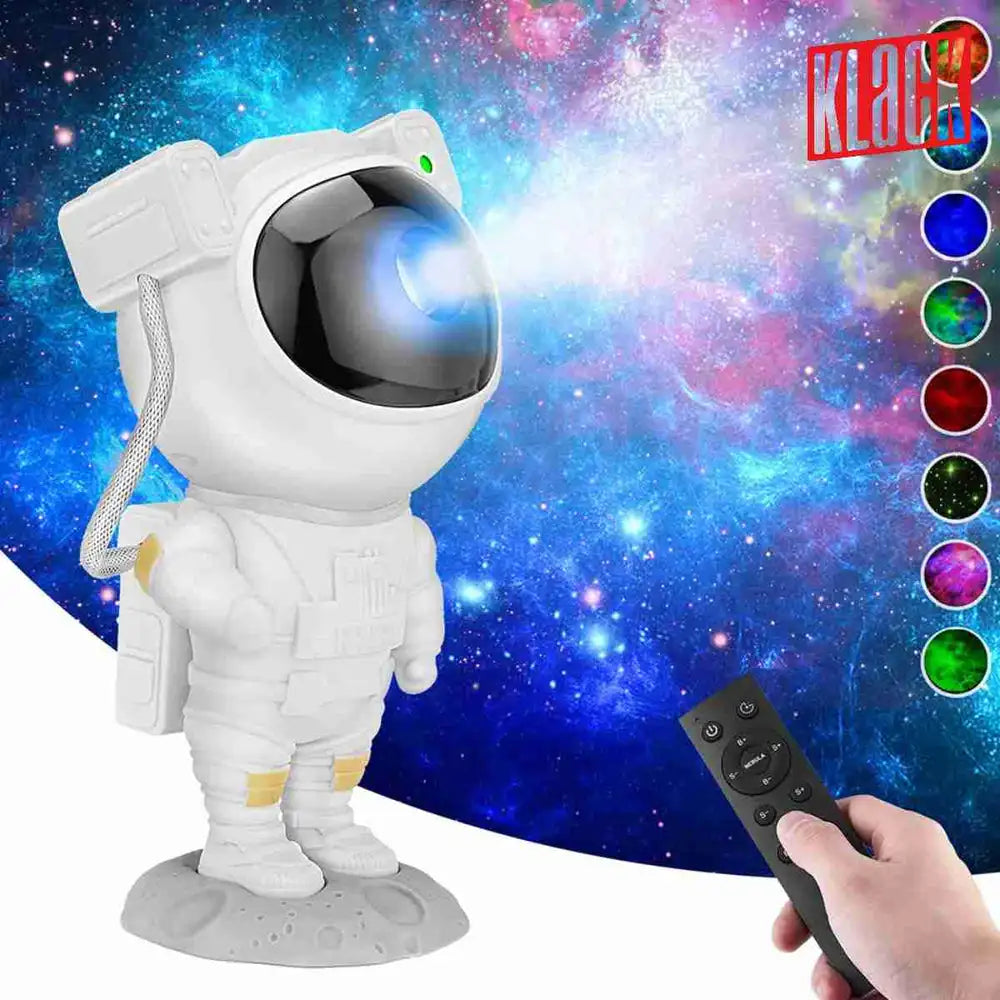 Almalux light projector ®   Night sky astronaut with 7 360 nebula effects °   For children and adults