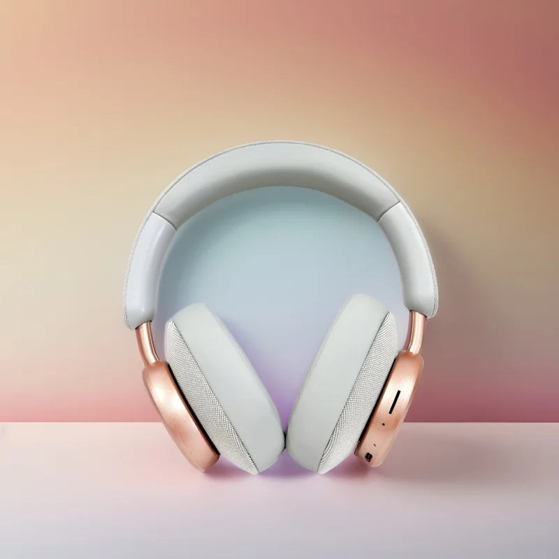 TEISCHE Wireless Over Ear Headphones with Noise Cancelling, 40H Playtime, Bluetooth 5.4, Ergonomic Design, Deep Bass, and Comfortable Fit, ideal for music and calls.