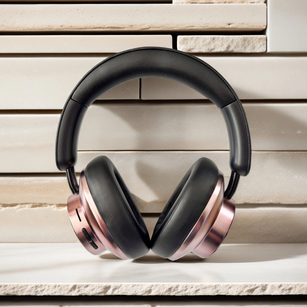 TEISCHE Wireless Over Ear Headphones with Noise Cancelling, 40H Playtime, Bluetooth 5.4, Ergonomic Design, Deep Bass, and Comfortable Fit, ideal for music and calls.