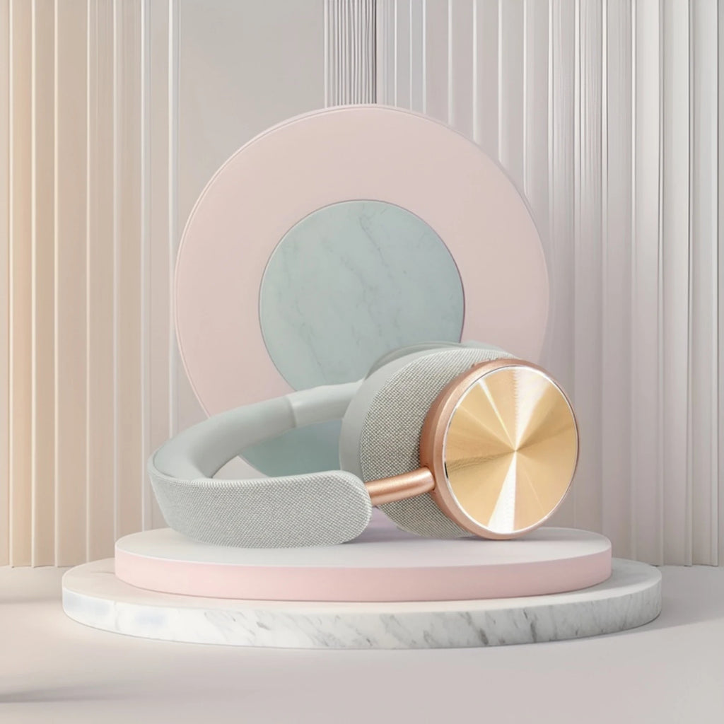 TEISCHE Wireless Over Ear Headphones with Noise Cancelling, 40H Playtime, Bluetooth 5.4, Ergonomic Design, Deep Bass, and Comfortable Fit, ideal for music and calls.