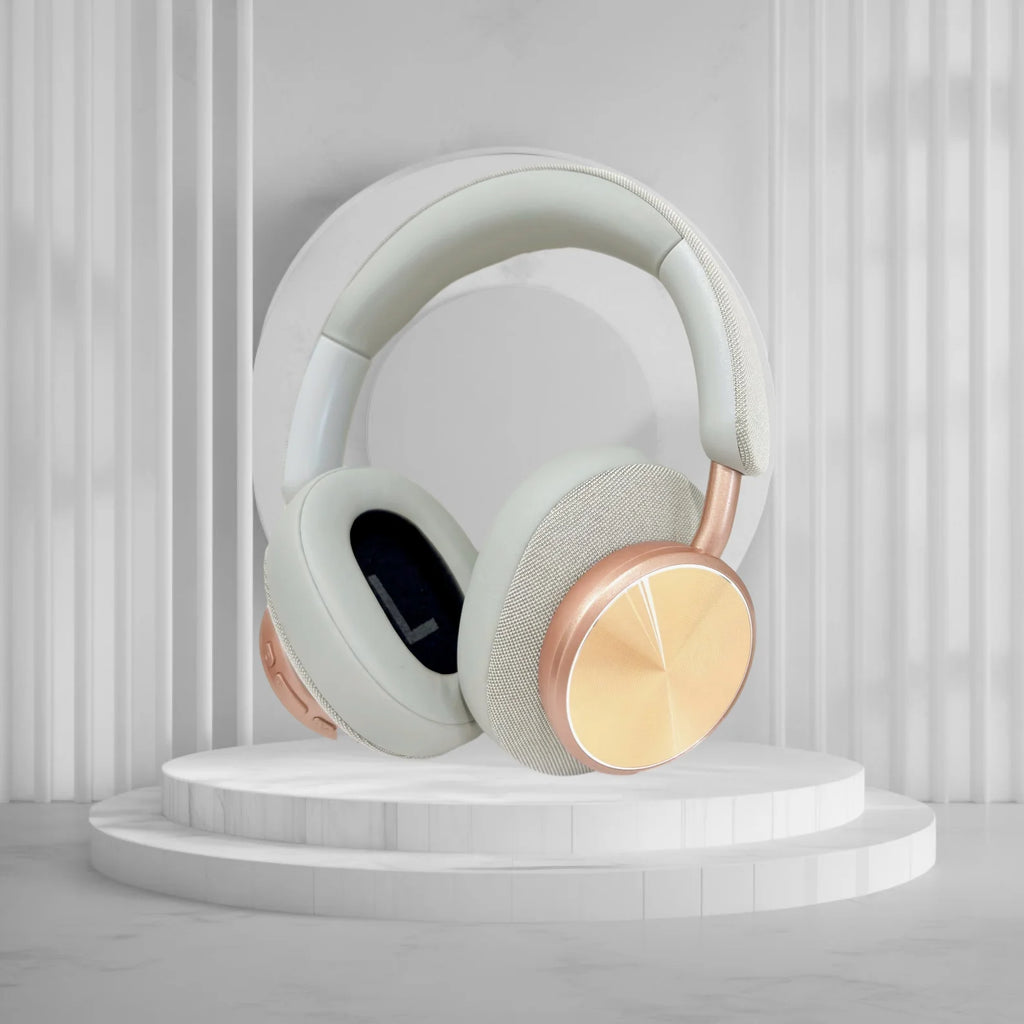TEISCHE Wireless Over Ear Headphones with Noise Cancelling, 40H Playtime, Bluetooth 5.4, Ergonomic Design, Deep Bass, and Comfortable Fit, ideal for music and calls.