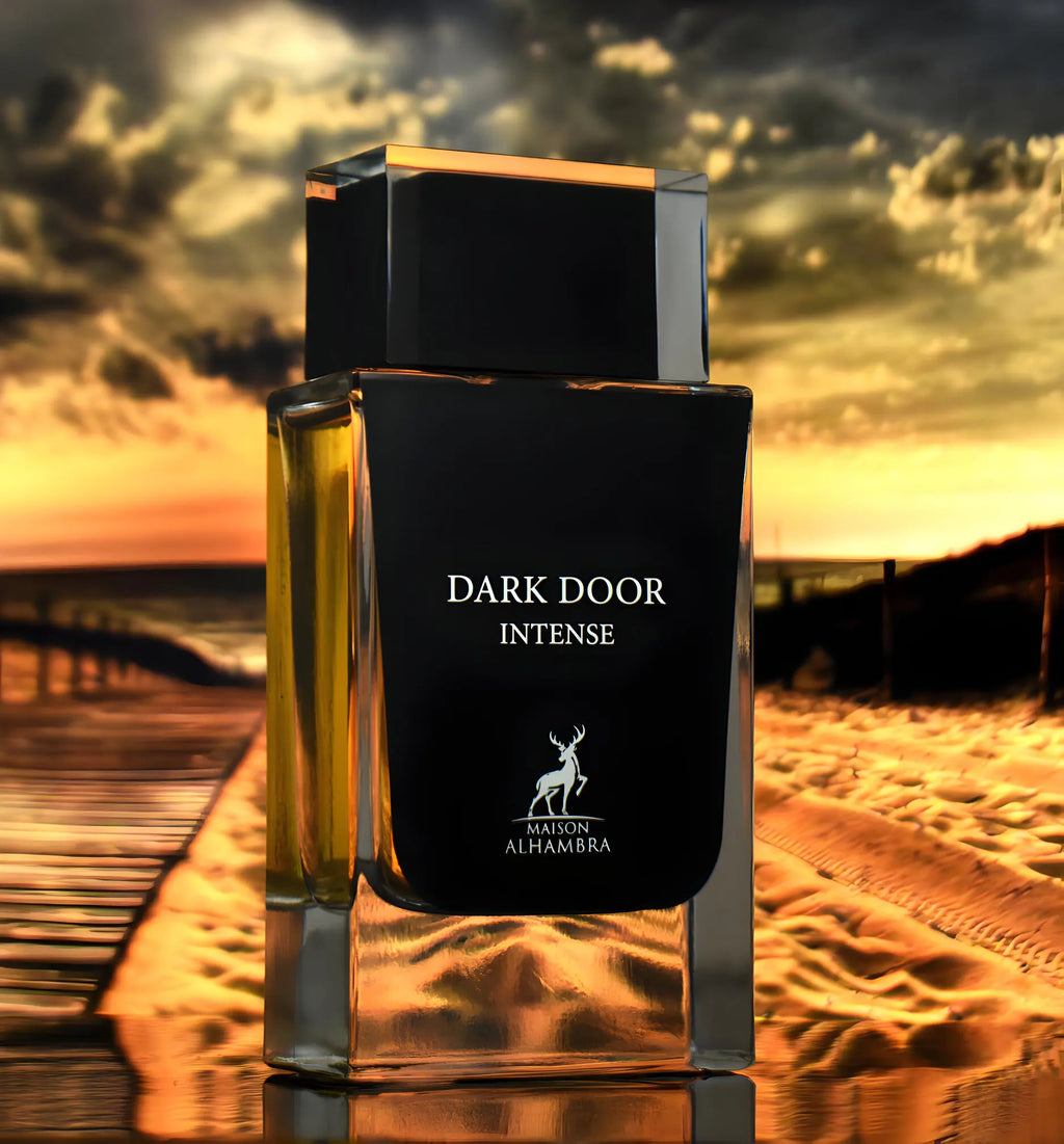 Dark door intense maison alhambra men's perfume original eau 100 ml