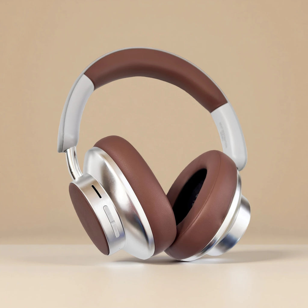 TEISCHE Wireless Over Ear Headphones with Noise Cancelling, 40H Playtime, Bluetooth 5.4, Ergonomic Design, Deep Bass, and Comfortable Fit, ideal for music and calls.