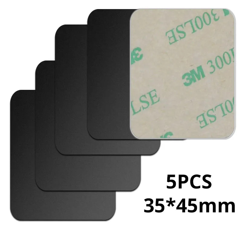 5pcs Sticker Metal Plate disk iron sheet for Magnet Mobile Phone Holder For Magnetic Car Phone Stand holders