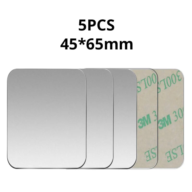 5pcs Sticker Metal Plate disk iron sheet for Magnet Mobile Phone Holder For Magnetic Car Phone Stand holders