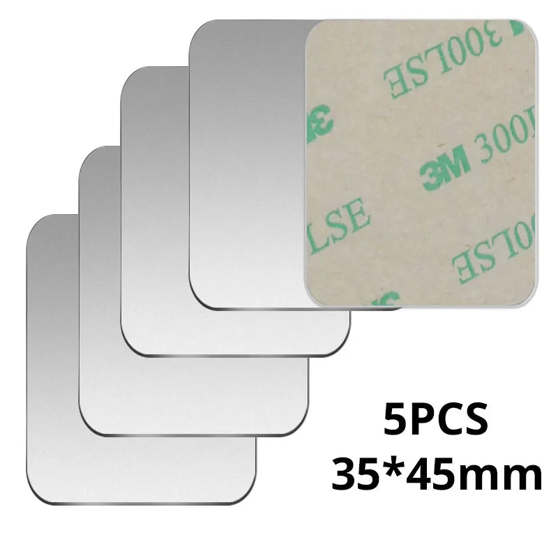 5pcs Sticker Metal Plate disk iron sheet for Magnet Mobile Phone Holder For Magnetic Car Phone Stand holders