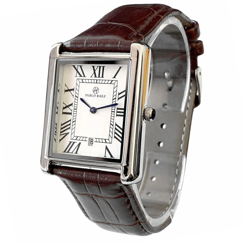 UTHAI Men Watch Business Light Luxury Brand Square Classical Calendar Waterproof Belt Male Fashion Quartz Clock Watches Gift
