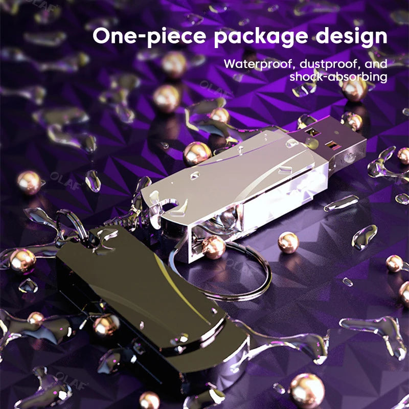 USB 3.0 Flash Drive 512GB 1T 2T High Speed Pen drive Pendrive Waterproof Memory Stick Pen Drive Flash U Disk gifts 256GB