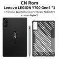 Lenovo Legion Y700 4th Gen TB322FC CN ROM Snapdragon 8 Elite 8.8" 165Hz Display 7600mAh 68W Charging Gaming Android Tablet PC