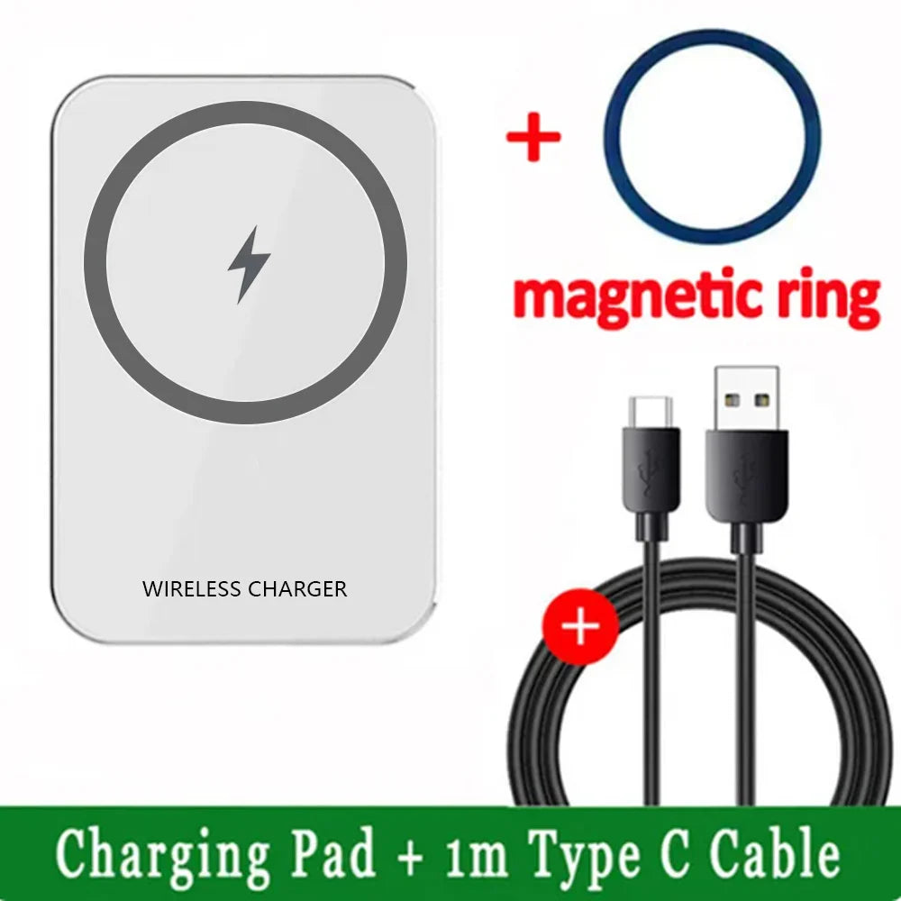 15W Magnetic Car Wireless Charger for Iphone17-12 Pro Max Car Charger Stand Macsafe Wireless Charger Air Vent Phone Hodler