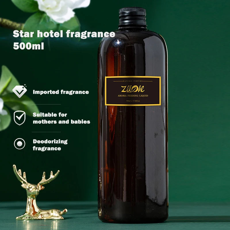 Flameless Aromatherapy Essential Oil Supplement Long lasting Fragrance Oil Liquid Home Hotel SPA Oil Fragrance Replacement Oil