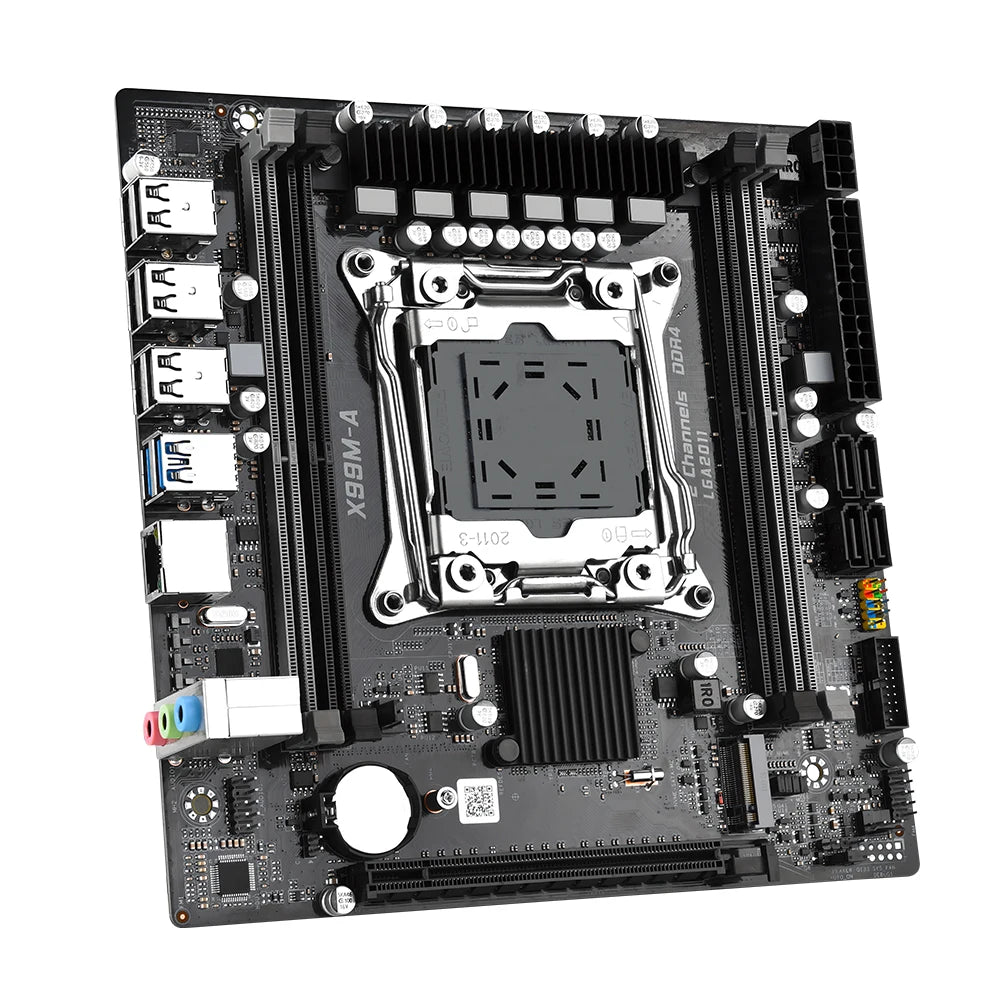 LGA2011-3 Micro atx X99 Motherboard Kit set with 2680 V4 CPU+16GB DDR4 RAM Combo Placa Mae Office Assembly kit xeon USB 3.0 x99