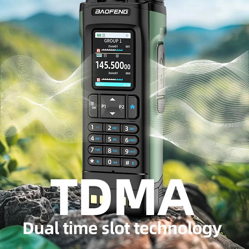 New BAOFENG DM32 Walkie Talkie DMR GPS 10W   Programming Multi Band Wireless Copy Frequency Type-C UV32 Ham 2 Way Ra