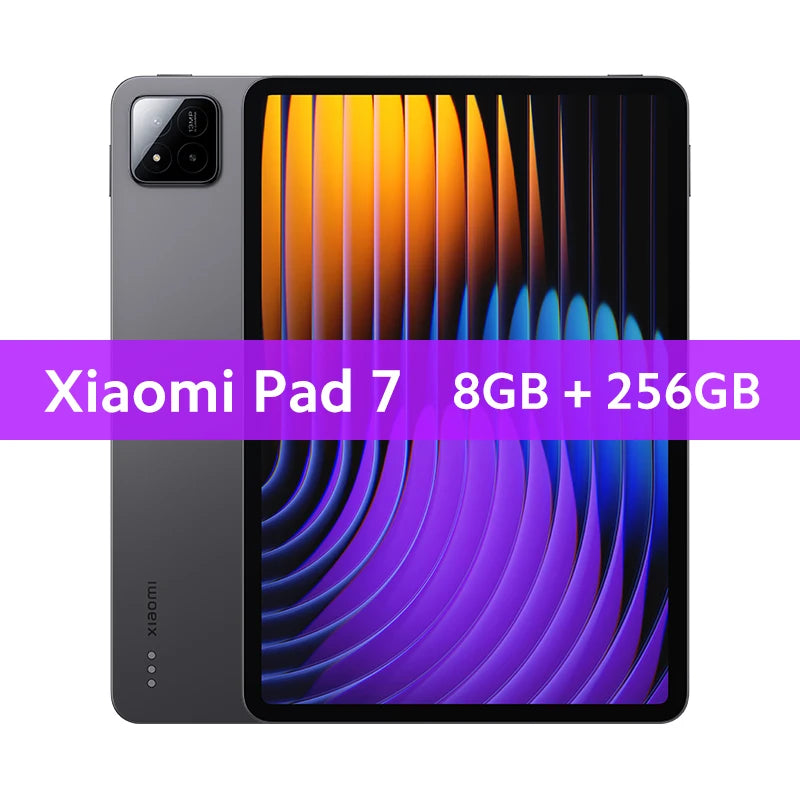 Xiaomi Pad 7 11.2" 3.2K 144Hz Display Snapdragon 7 Gen3 8850mAh 13MP+8MP camera IPv6 support Dolby Atmos Tablet PC Xiaomi Tablet