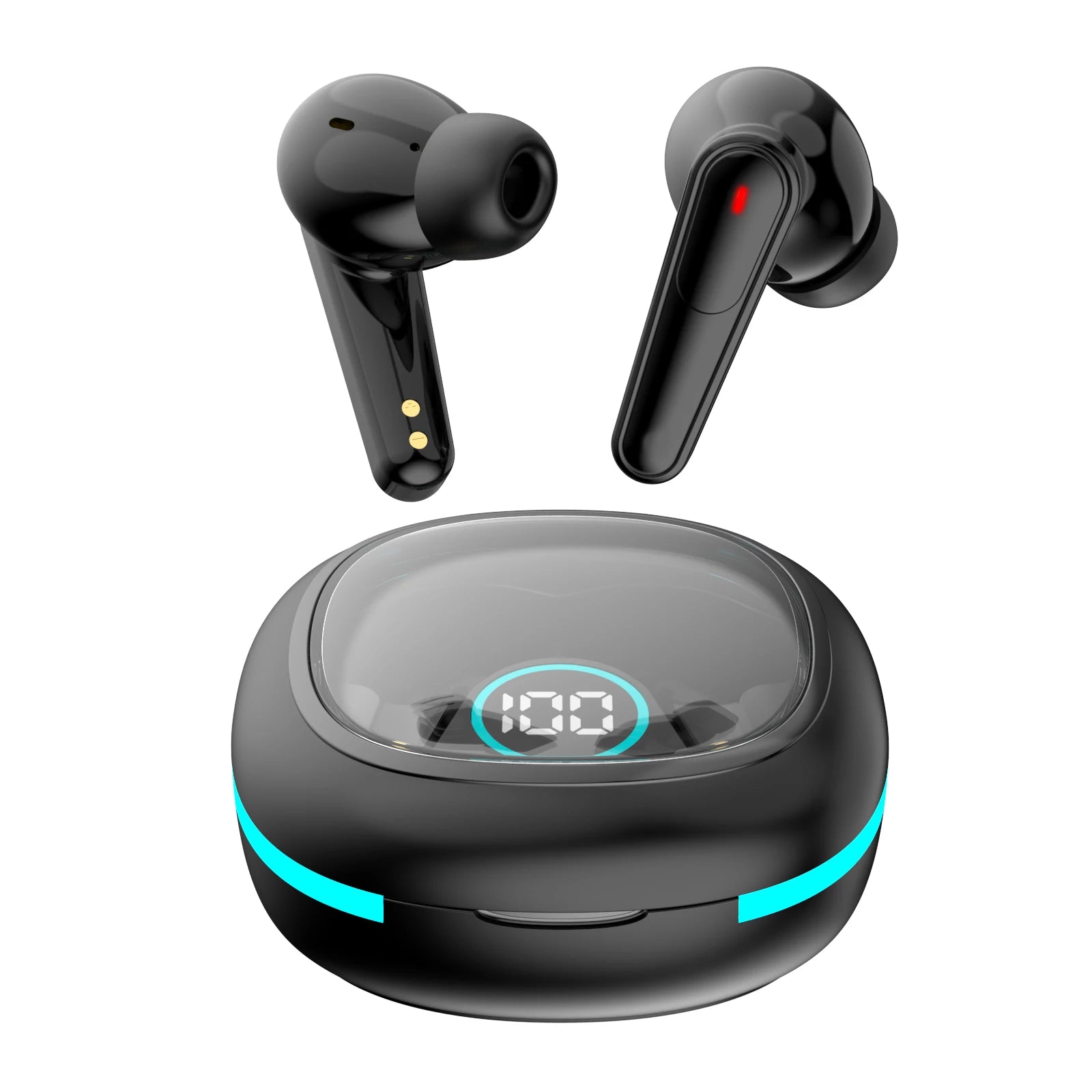 Hot Selling Plus50 ANC+ENC True Wireless Earphones, LED Digital Display, Smart Touch For iPhone Android