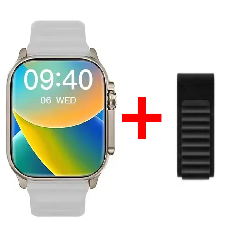 New Watch T900 U2 Smart Watch 49mm 2026 New NFC Men Women GPS Track Bluetooth Call BT Music Games Wireless Charging Smartwatch