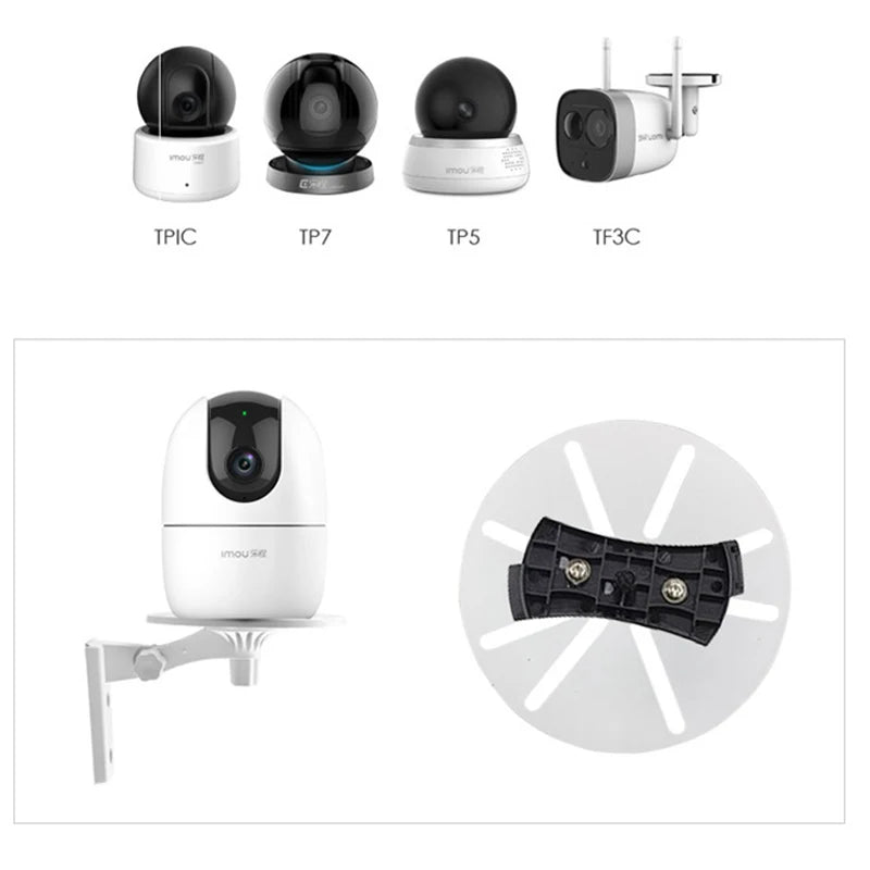 Universal Camera Support Wall Bracket, Indoor Camera Security Surveillance Accessories Camera Support And Base Holder Rack