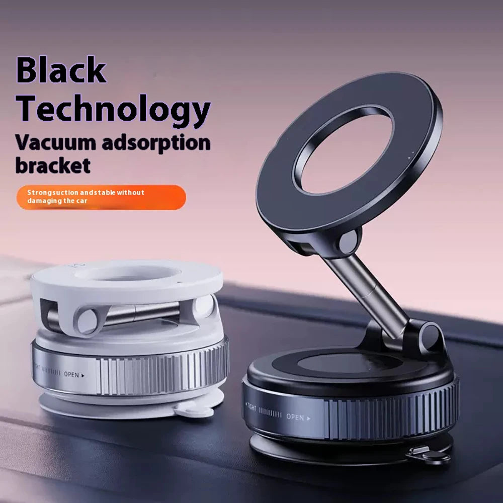 Folding Strong Magnetic Phone Holder 360° Rotation Adjustable Car Phone Stable Support For iPhone Huawei Xiaomi Dashboard Stand