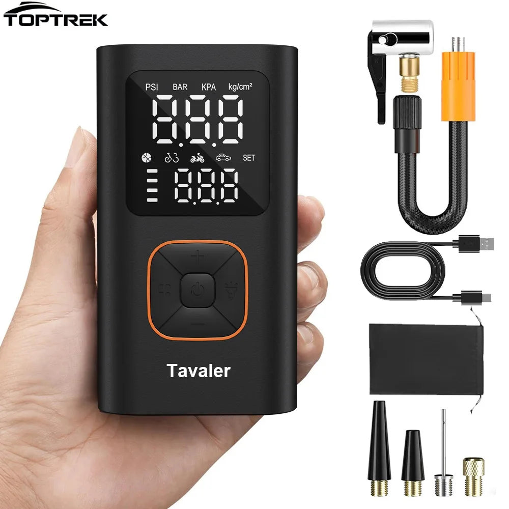 Wireless Air Pump 150psi Portable Electric Tire Inflator For Car Bicycle Motorcycle Air Compressor Injector Bike Accessories