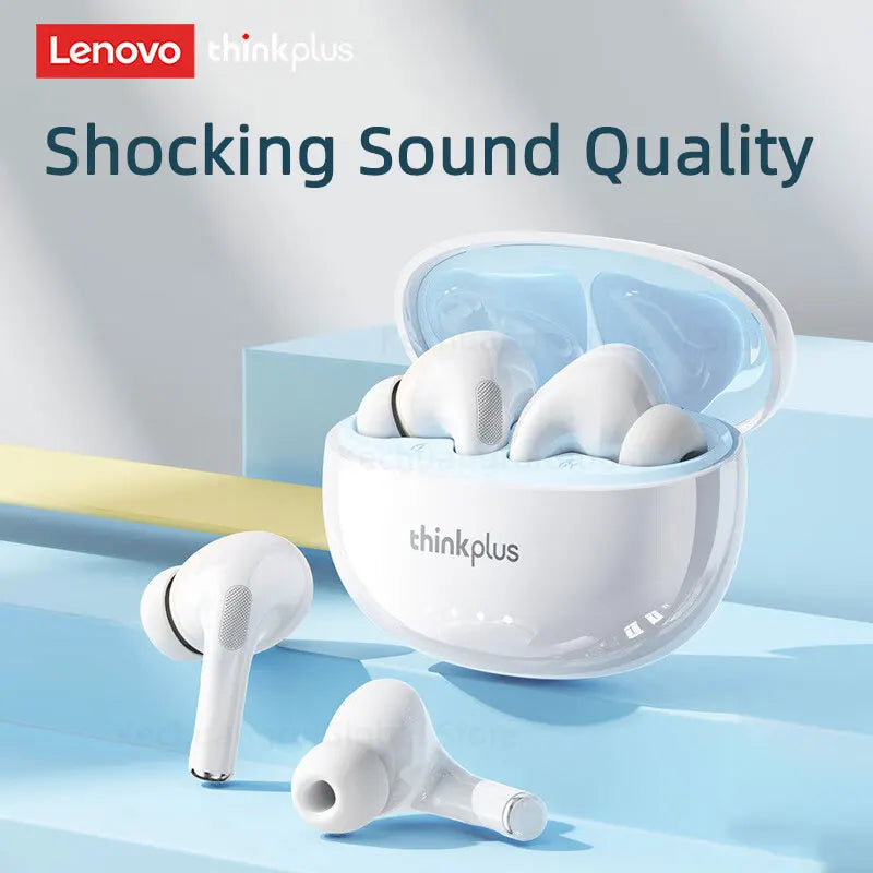 Lenovo LP5 PRO Wireless Bluetooth 5.4 Earphones TWS HiFi Sound Gaming Earbuds LP5Pro Sport headset Long Standby with Mic 2025