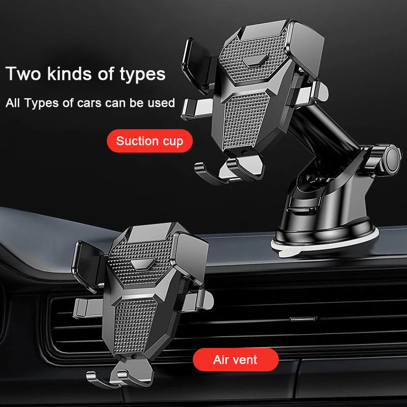 Car Sucker Phone Holder Mount Stand Portable Phone Stand Extension Arm Cell Phone Support For iPhone 14 13 Xiaomi Huawei Samsung