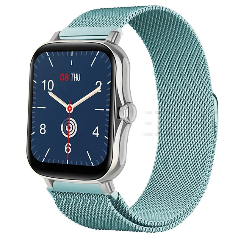 20mm strap For Amazfit GTS 4/3/2e/Mini/stratos 3/2 Metal Magnetic loop 22mm watch Bracelet Amazfit Gtr 4/3/pro/2e/bip-u-s-lite