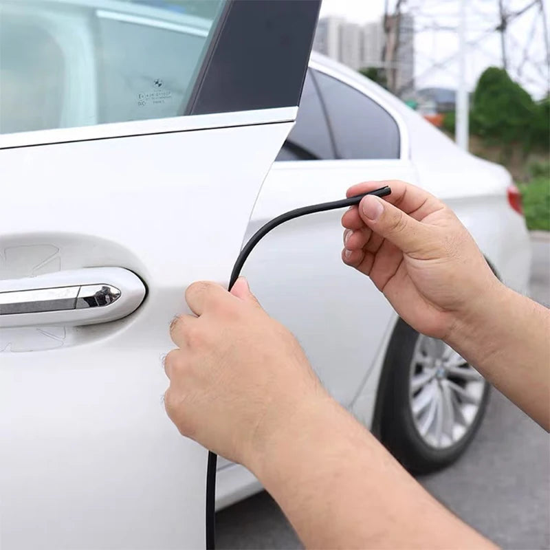 2M/5M/10M Car Door Protector Anti Collision Strip U Type Universal High Quality Rubber Car Door Edge Protection Car Accessories