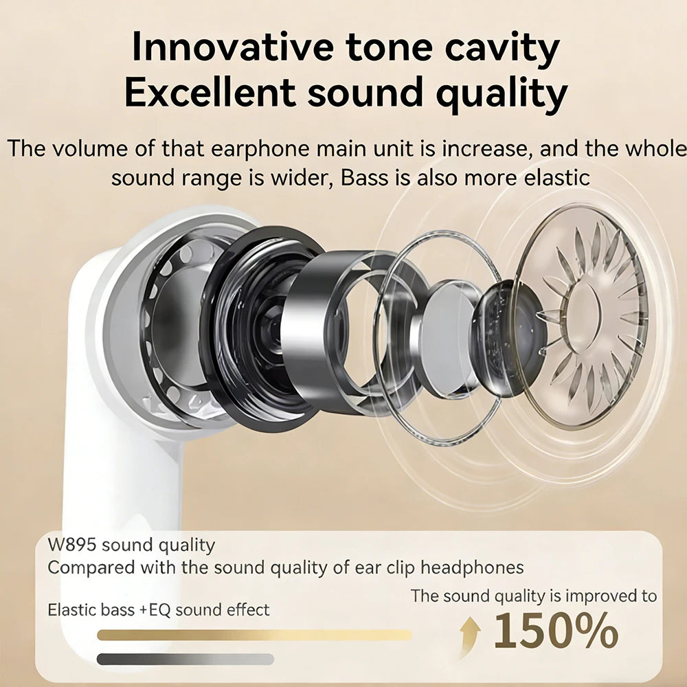 Y600-Wireless Bluetooth headphones, featuring high-fidelity sound quality, low latency, long battery life, and in-ear design.