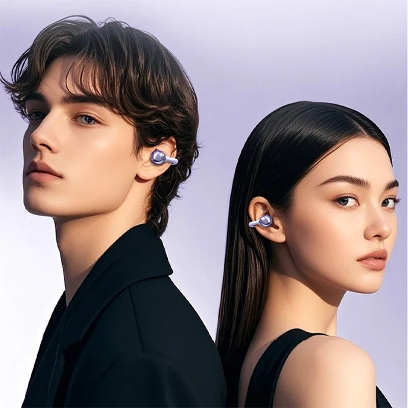 Original Sony Wireless Headphones D151 Open-back Clip-on Style, Bluetooth 5.4 Sports Earphone Hi-Fi Noise canceling Headset