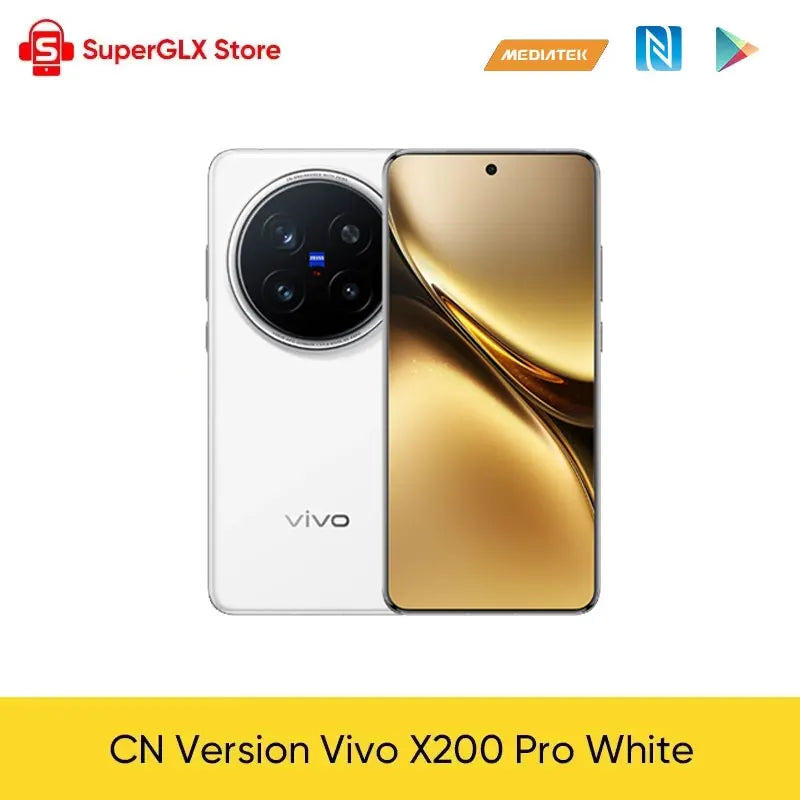 VIVO X200 Pro Chinese Version 5G Dimensity 9400 CPU 6.78 inch AMOLED 120HZ Screen 6000mAh 90W Flash Charger OTA NFC 50MP camera