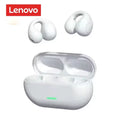 Lenovo Open-back Wireless Bluetooth Headphones, Clip-on Sports Headphones, HiFi Sound Quality, Noise Cancellation, Waterproof