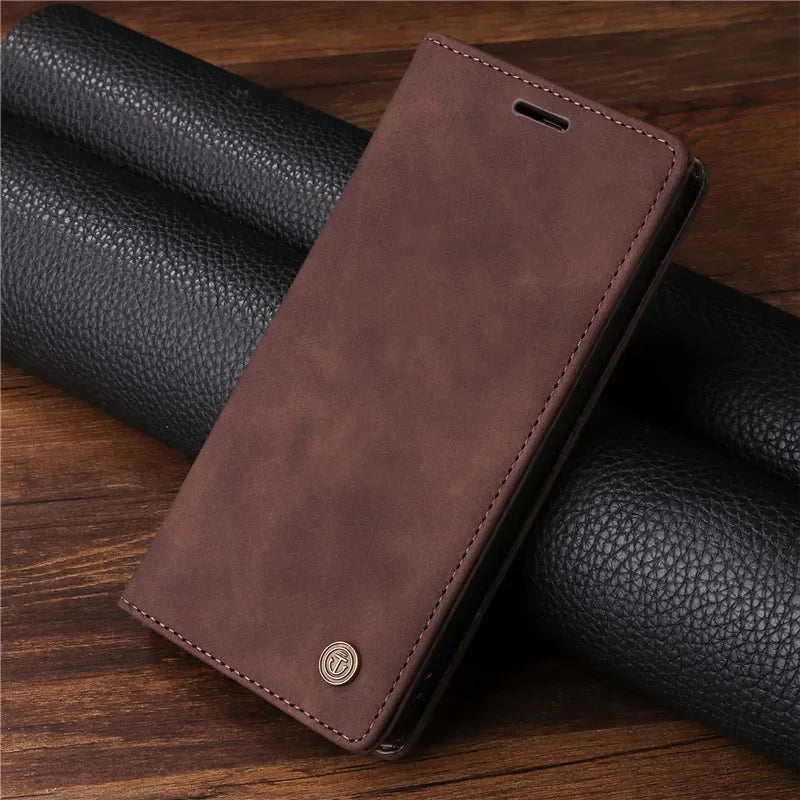 Leather Wallet Case For Samsung Galaxy A73 A56 A55 A54 A53 A36 A35 A34 A33 A25 A24 A23 A16 A26 A15 A14 A13 A04S Flip Phone Cover