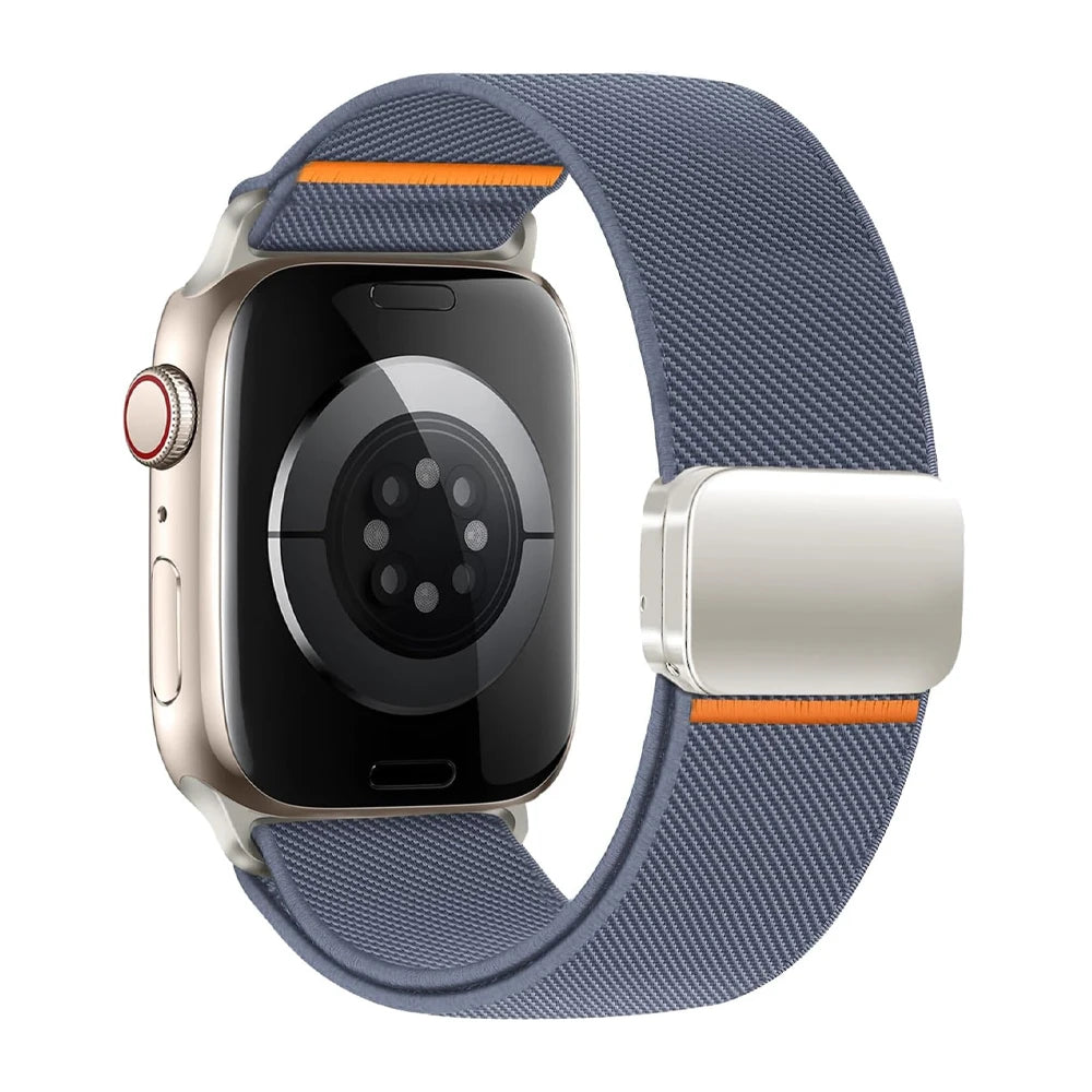 Magnetic Sport Strap For Apple Watch Band 49mm 45mm 46mm 44mm 42 41 40mm Nylon Correa Bracelet IWatch Ultra3 11 10 9 8 7 6 5 SE