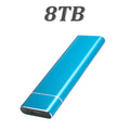 Fast transmission external solid-state drive, portable SSD, 2TB/4TB high-capacity external hard drive, suitable for PC/data tran