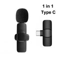 Wireless 3.5mm Lavalier Lapel Microphone Omnidirectional Condenser Mic for Camera Speaker Smartphone Recording Mic for YouTube