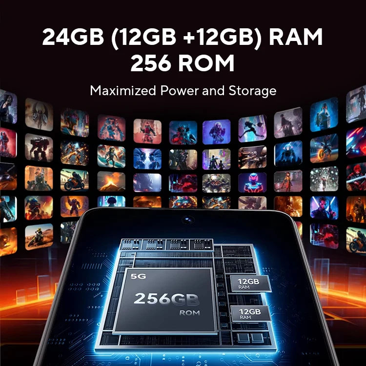 [World Premiere] CUBOT MAX 5, Android Smartphone 5G, Dimensity 8200, 6.95" 144Hz Large Screen, 24+256GB,Gaming Phone,Add to Cart