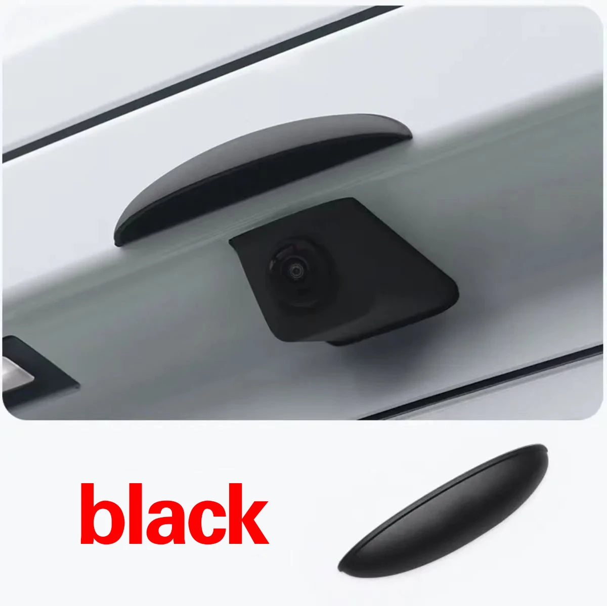 Car Rear Camera Rain Cover ABS Waterproof Rear View Auto Camera Shield Protective Sticker Car Reverse Camera Rain Shade Cover
