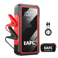 EAFC 2000A / 600A Car Jump Starter Portable Power Bank  Car Battery Booster 12V Auxiliary Starting Device for Diesel Gasoline