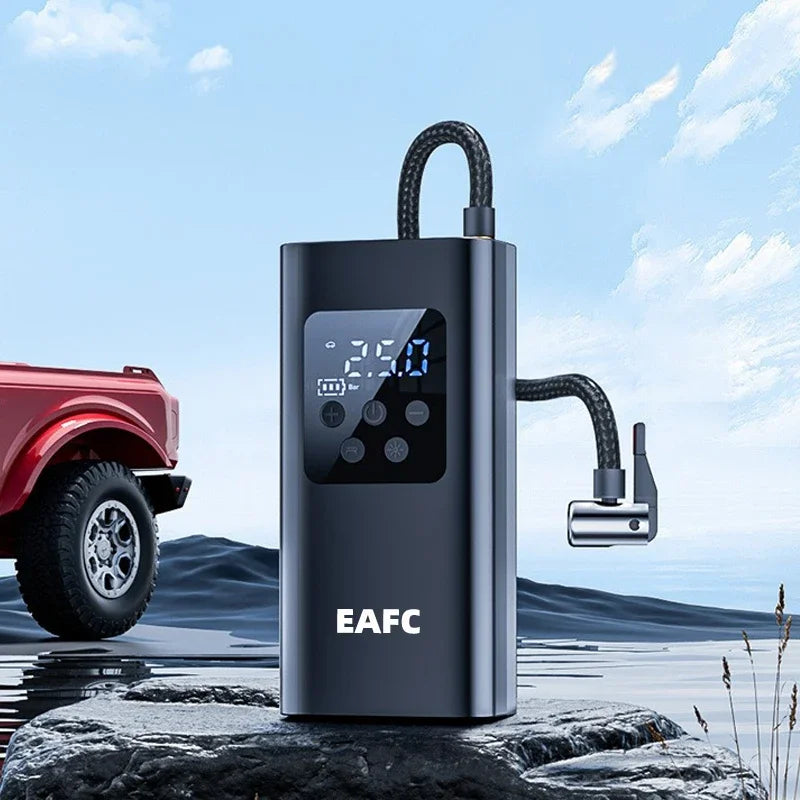 Mini Portable Air Pump Electric Air Compressor Treasure Type-C Multifunction Tool Inflator for Automotive Car Boat Bicycle Ball