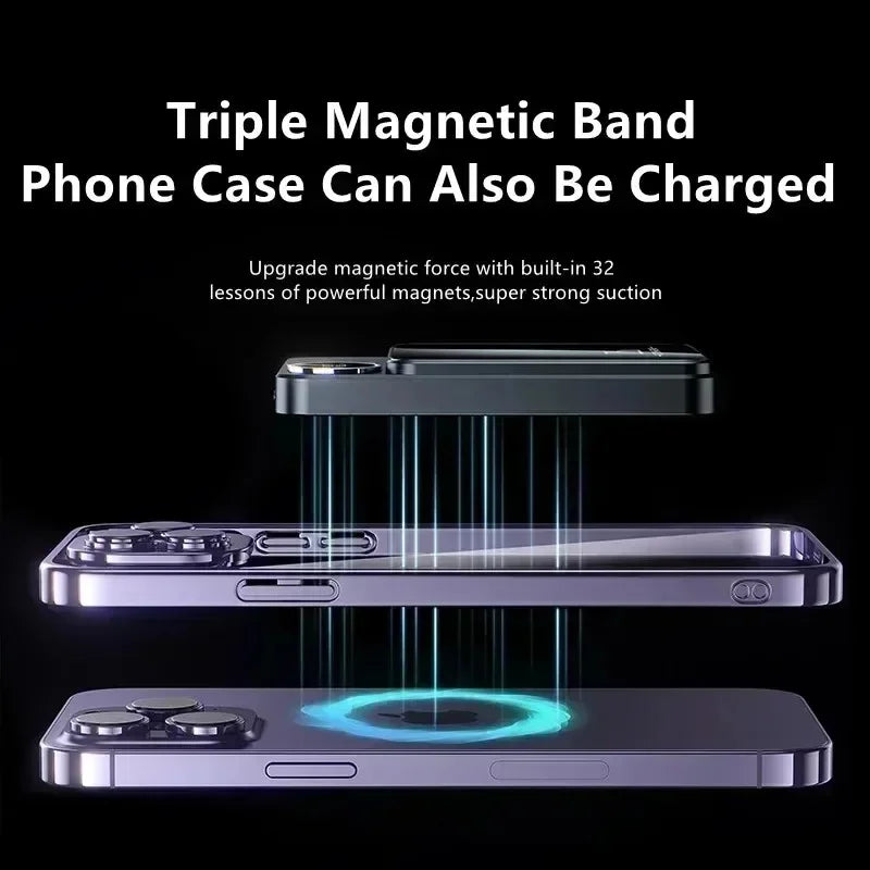 Magnetic Wireless Portable Power Bank 22.5W for MagSafe Fast Charging 10000mAh Battery Charger Cases for iphone Samsung Xiaomi