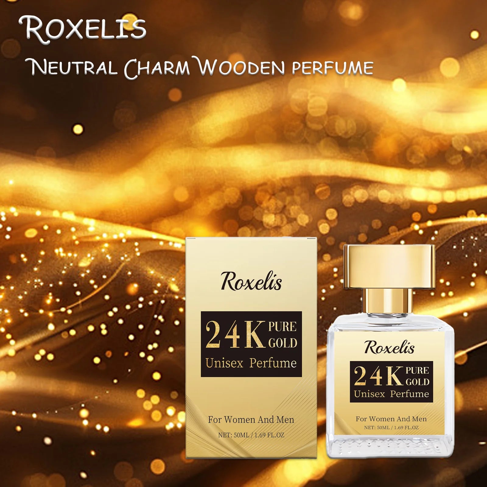 50ml Unisex Charm perfume Small Crowd Wooden Fragrance Daily dating Natural, Fresh, Lasting, Elegant and Charming Perfume