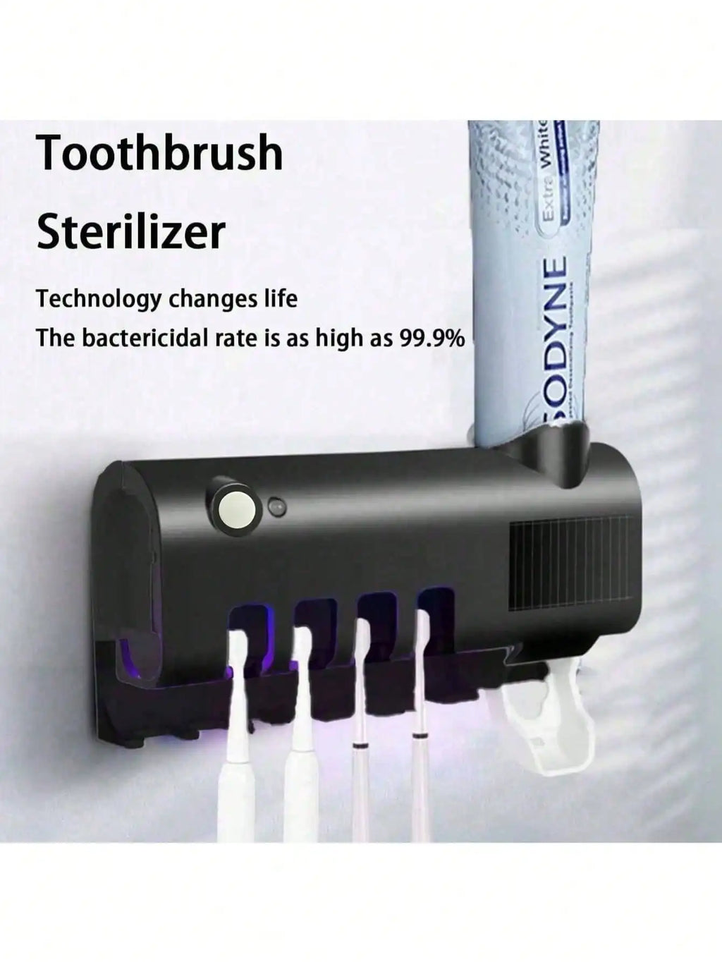 Intelligent Ultraviolet Toothbrush Sterilizer Automatically Squeezes Toothpaste Wall Mounted Toothbrush Holder Sterilization Ite