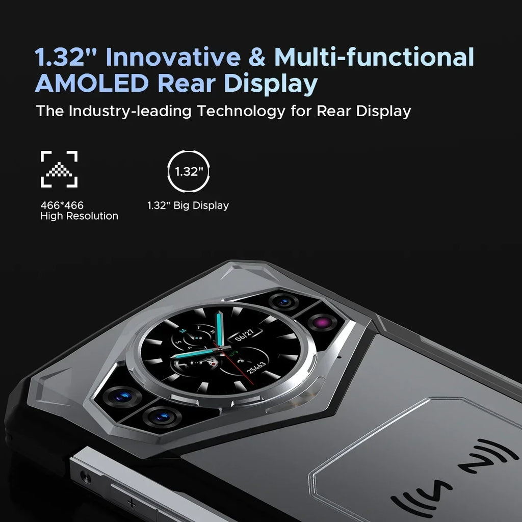 【Brand+】World Premiere DOOGEE S200 5G Rugged Phone 6.72" 120Hz Display 12GB RAM 256GB ROM 100MP AI Main Camera 10100mAh  NFC